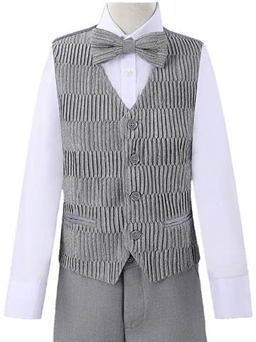 Kids World Boys' 4-Piece Vest Suit - CookiesKids.com