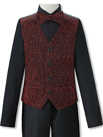 Kids World Boys' 4-Piece Vest Suit - CookiesKids.com