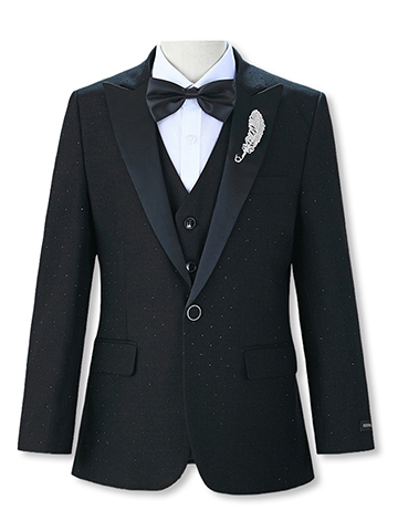 Kid's World Boy's 5-Piece Charm Suit Set - CookiesKids.com