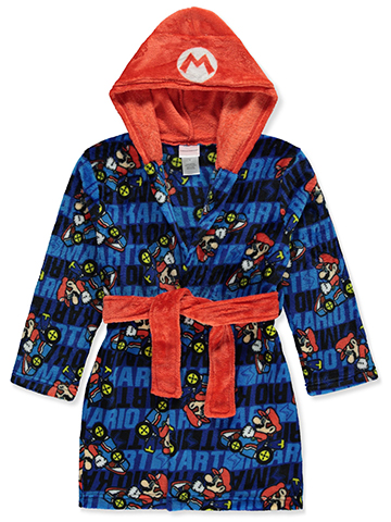 Super Mario Bros. Boys' Bathrobe - CookiesKids.com