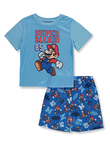 Super Mario Boys' 2-Piece Pajamas Set - CookiesKids.com