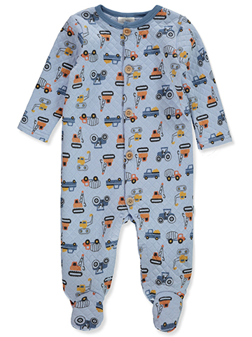 Koala Baby Baby Boys' Trucks Footed Coveralls - CookiesKids.com