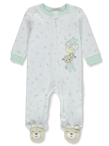 Koala Baby Baby Unisex Bear Footed Coveralls - CookiesKids.com