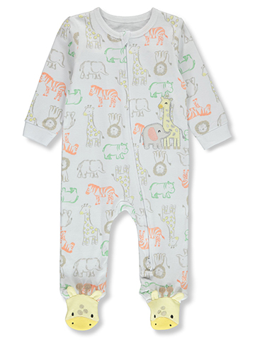 Koala Baby Baby Unisex Jungle Footed Coveralls - CookiesKids.com