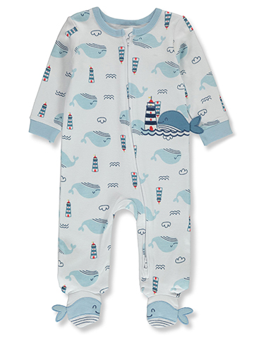 Koala Baby Baby Boys' Whale Footed Coveralls - CookiesKids.com