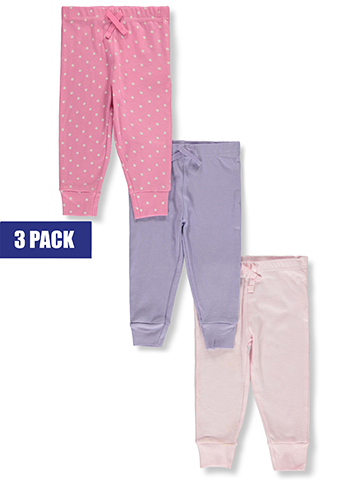 Koala Baby Baby Girls' 3-Pack Dotted Pants - CookiesKids.com