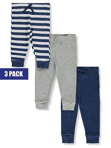 Koala Baby Baby Boys' 3-Pack Striped Pants - CookiesKids.com