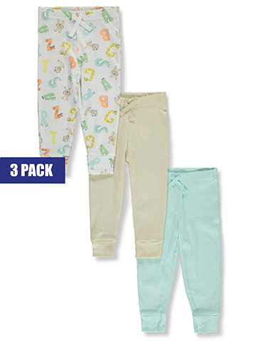 Koala Baby Baby Boys' 3-Pack Alphabet Pants - CookiesKids.com