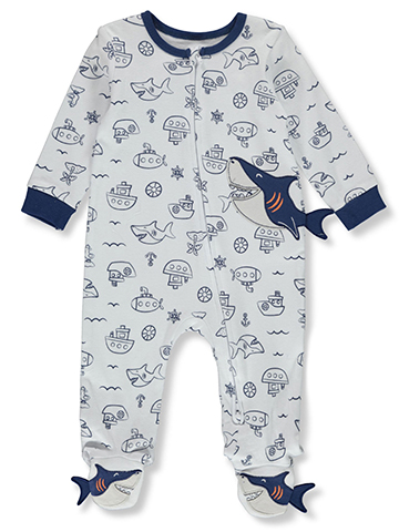 Koala Baby Baby Boys' Shark Footed Coveralls - CookiesKids.com