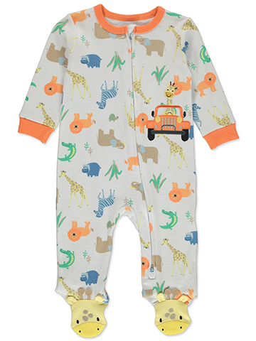 Koala Baby Baby Boys' Giraffe Footed Coveralls - CookiesKids.com