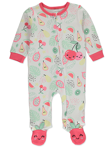 Koala Baby Baby Girls' Fruit Footed Coveralls - CookiesKids.com