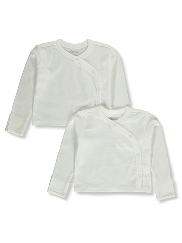 Mighty Goods Baby Unisex 2-Pack Long-Sleeve Oeko-Tex T-Shirts - CookiesKids.com