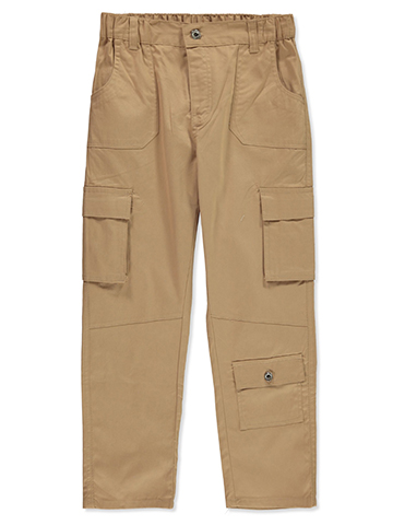 Pink Velvet Girls' Twill Cargo Pants - CookiesKids.com