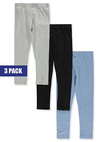 Pink Velvet Girls' 3-Pack Leggings - CookiesKids.com