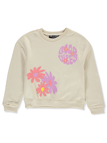 Pink Velvet Girls' Love Vibes Sweatshirt - CookiesKids.com