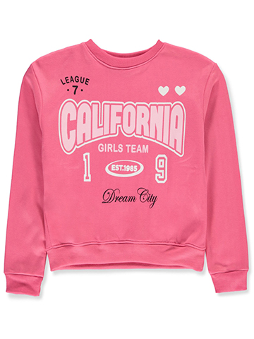 Pink Velvet Girls' Cali Sweatshirt - CookiesKids.com