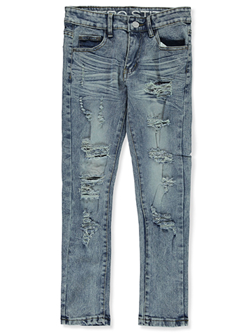 Retro Stitch Boys' Rip Jeans - CookiesKids.com