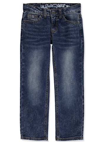 Retro Stitch Girls' Denim Jeans - CookiesKids.com