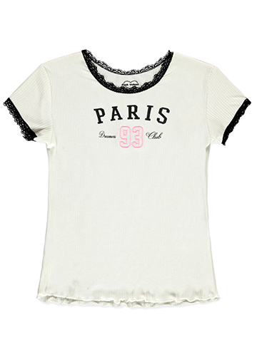 Pink Velvet Girls' Ribbed Daisy T-Shirt - CookiesKids.com