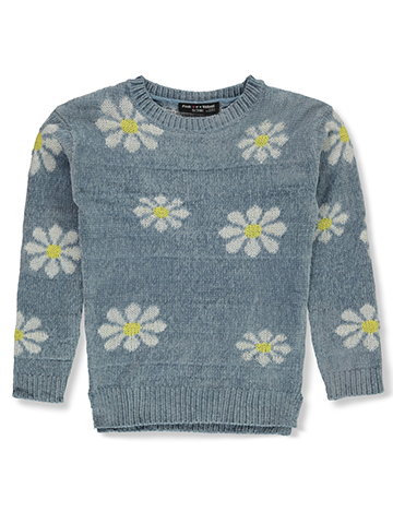 Pink Velvet Girls' Daisy Pullover Chenille Sweater - CookiesKids.com
