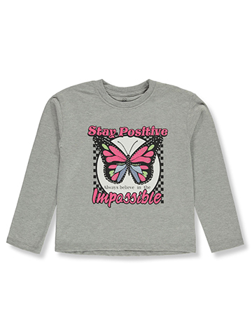 Pink Velvet Girls' Butterfly T-Shirt - CookiesKids.com