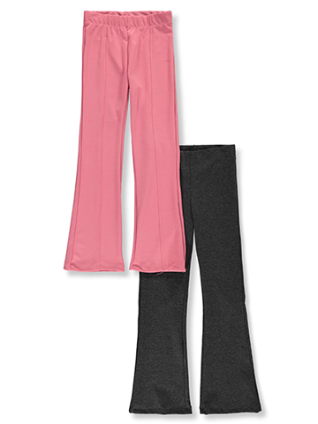 Pink Velvet Girls' 2-Pack Flared Pants - CookiesKids.com
