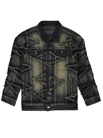 Retrostitch Boys' Rip Denim Jacket - CookiesKids.com