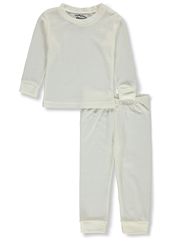 Snozu Little Boys’ Toddler 2-Piece Thermal Long Underwear Set (Sizes 2T – 4T) - CookiesKids.com