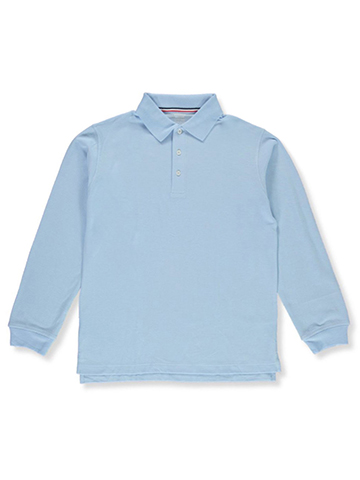 French Toast Adult Unisex L/S Pique Polo (Adult Sizes S – XL) - CookiesKids.com