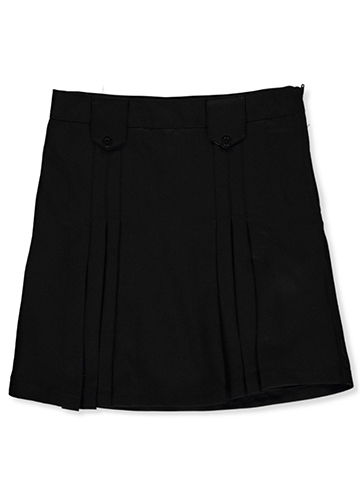 French Toast Big Girls’ Plus Pleat and Tab Skirt - CookiesKids.com