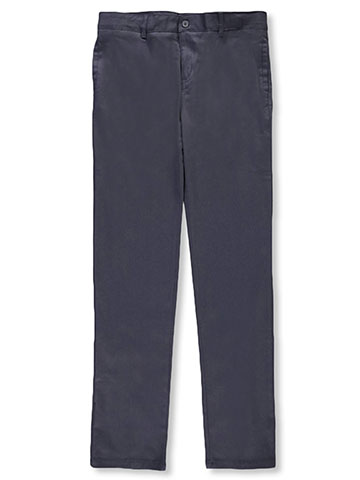 French Toast Big Girls’ Stretch Twill Skinny Uniform Pants (Sizes 7 - 20) - CookiesKids.com