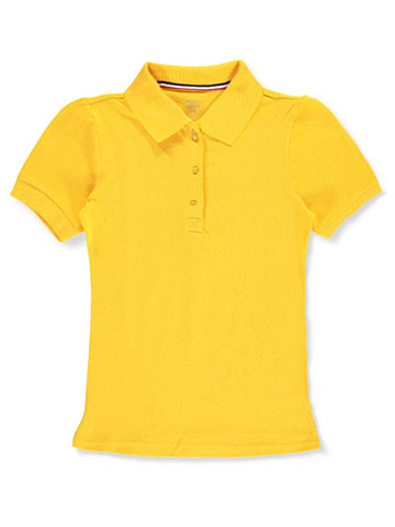 French Toast Girls' S/S Knit Polo - CookiesKids.com