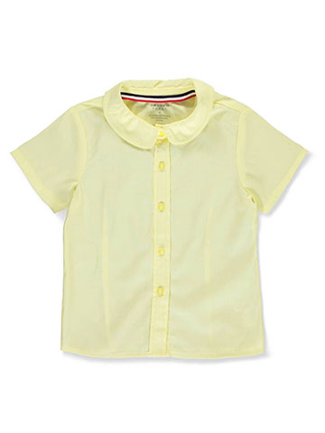 French Toast Girls’ S/S Peter Pan Fitted Shirt - CookiesKids.com