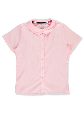 French Toast Girls’ S/S Peter Pan Fitted Shirt - CookiesKids.com