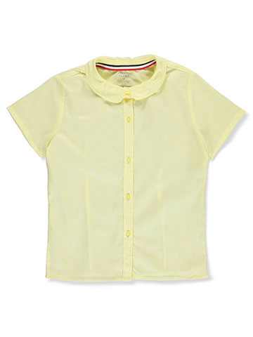 French Toast Girls’ S/S Peter Pan Fitted Shirt - CookiesKids.com
