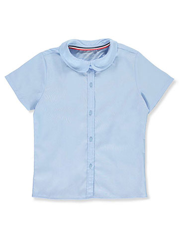 French Toast Girls’ S/S Peter Pan Fitted Shirt - CookiesKids.com