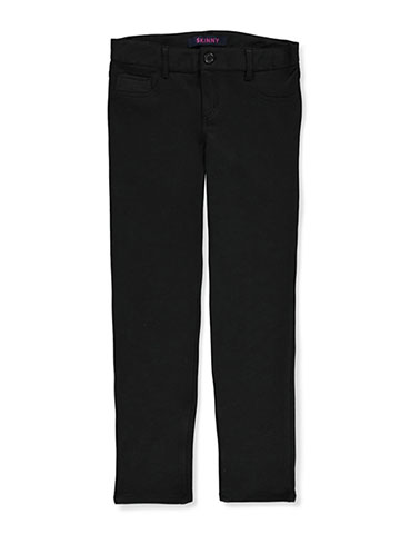French Toast Big Girls' Plus Size Ponte Knit Skinny Jeggings - CookiesKids.com