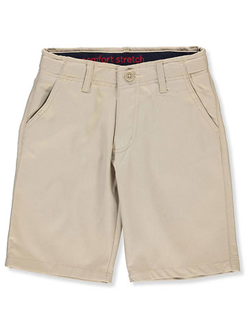French Toast Boys’ Flat Front Stretch Performance Shorts - CookiesKids.com