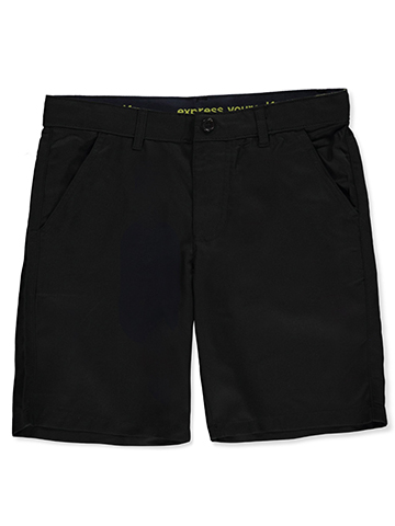 French Toast Boys' Husky Flat Front Stretch Performance Shorts - CookiesKids.com