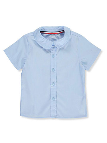 French Toast Girls’ S/S Peter Pan Fitted Shirt - CookiesKids.com