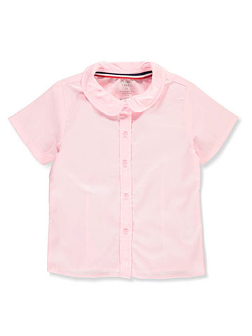 French Toast Girls’ S/S Peter Pan Fitted Shirt - CookiesKids.com