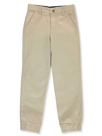 French Toast Boys’ Stretch Twill Joggers - CookiesKids.com