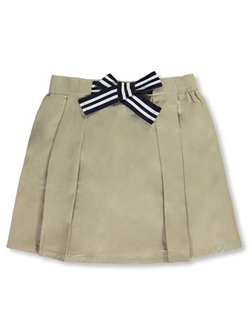 French Toast Girls’ Bow Front Scooter Skirt - CookiesKids.com