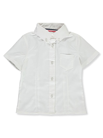 French Toast Girls' Oxford Button Up Shirt - CookiesKids.com