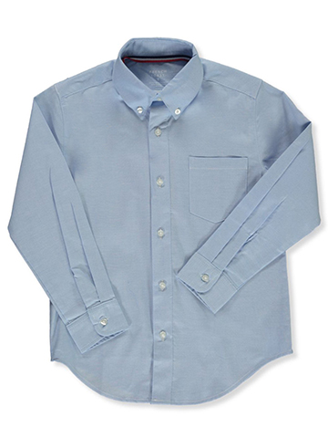 French Toast Boys' L/S Oxford Shirt - CookiesKids.com