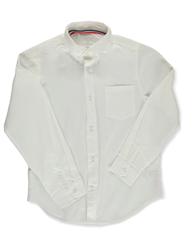 French Toast Boys' L/S Oxford Shirt - CookiesKids.com