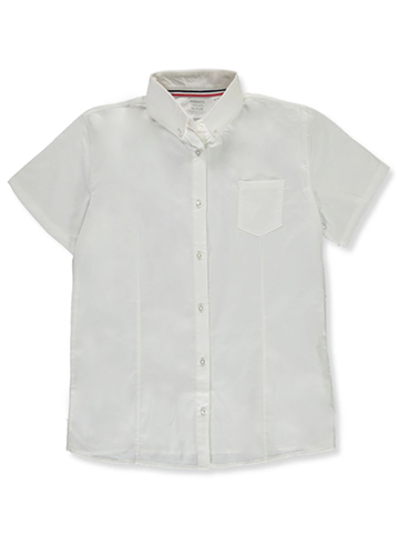 French Toast Boys' S/S Oxford Shirt - CookiesKids.com
