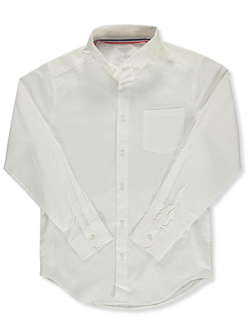 French Toast Adult's L/S Oxford Shirt - CookiesKids.com