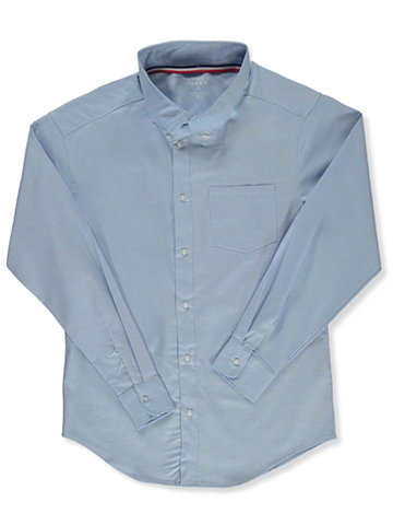 French Toast Adult's L/S Oxford Shirt - CookiesKids.com