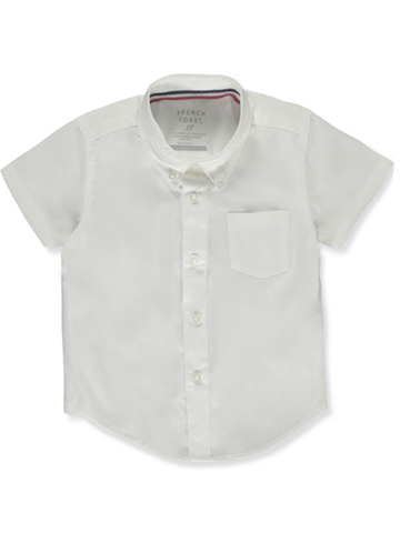 French Toast Boys' S/S Oxford Shirt - CookiesKids.com
